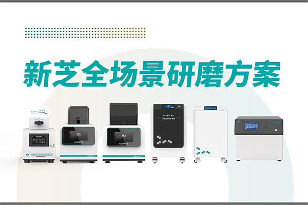 研磨效率低？樣本活性難保？新芝生物全場景研磨方案，科研無憂！